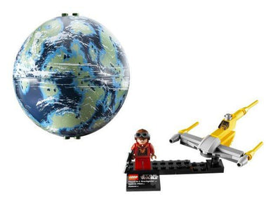 LEGO Set-Naboo Starfighter & Naboo-Star Wars / Planet Series 1 / Star Wars Episode 1-9674-1-Creative Brick Builders